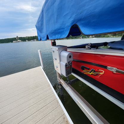 AC Integrated Boat Lift Wireless Direct Drive Motor & 5k Winch Box