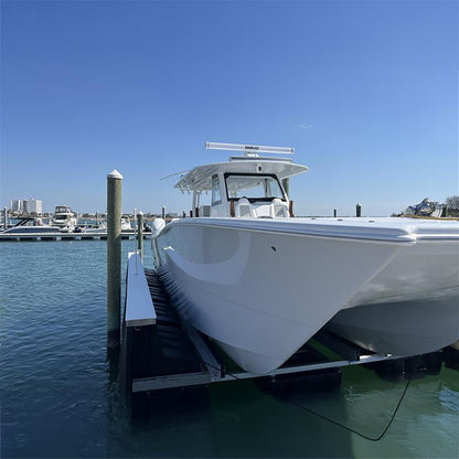 blower control box on a lift