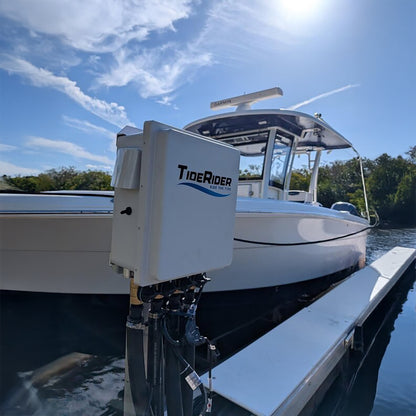 blower control box on a lift