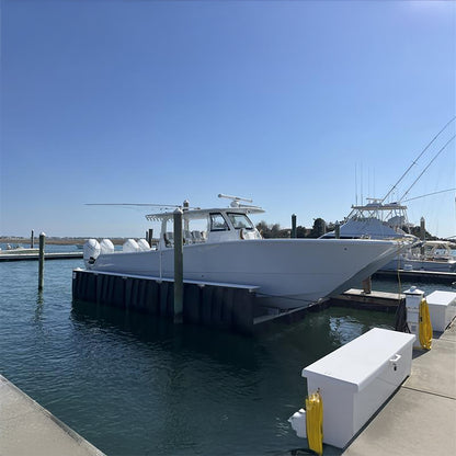 blower control box on a lift