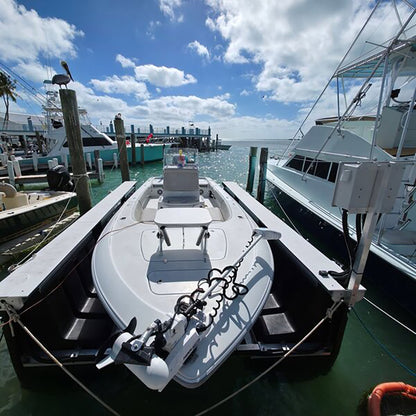 blower control box on a lift
