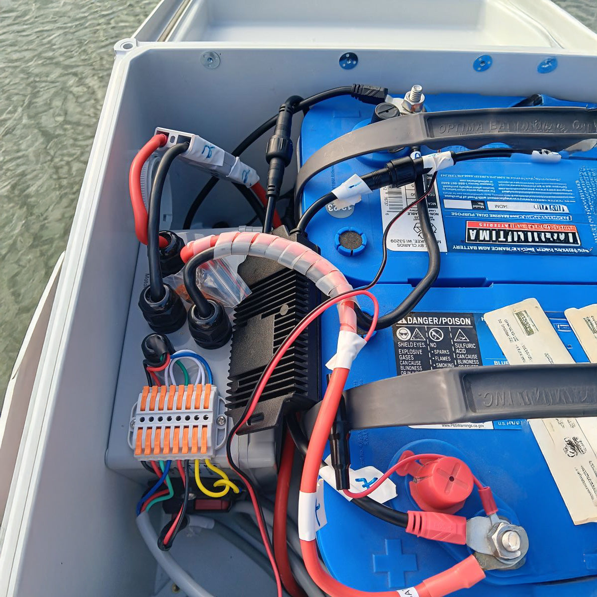 2 DC Hoist Motor + Solar Charging Kit