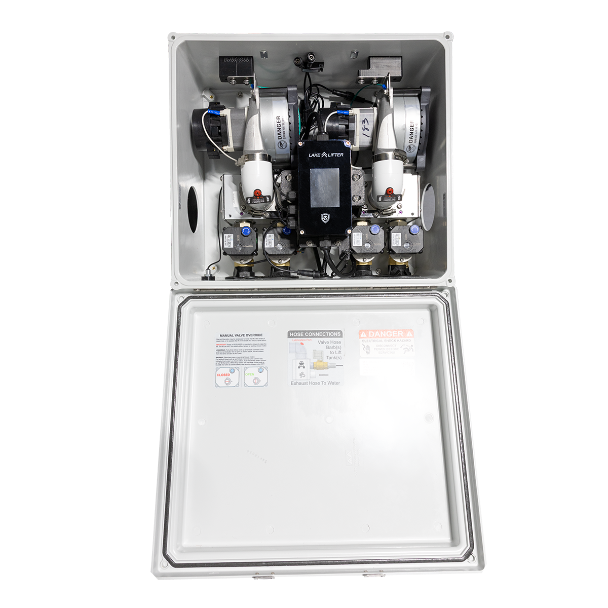 lake lifter blower motor control box