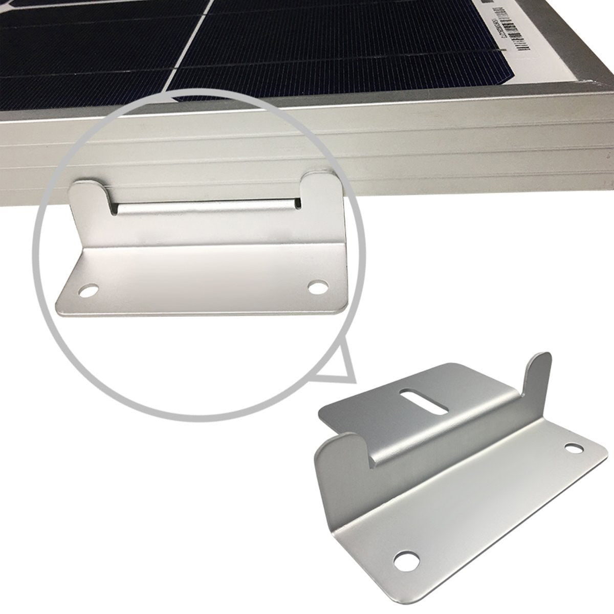 Boat House Roof Solar Panel Mounting Z Bracket Kit
